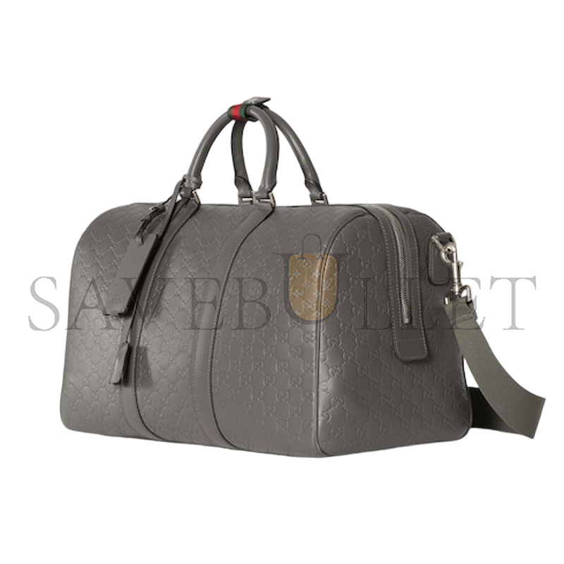 GUCCI GG EMBLEM MEDIUM DUFFLE BAG 850220 (45*29*25cm)